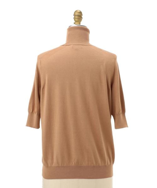 Drawer（ドゥロワー）の「Drawer 18ゲージ タートルネックニット