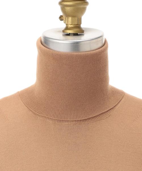 Drawer（ドゥロワー）の「Drawer 18ゲージ タートルネックニット