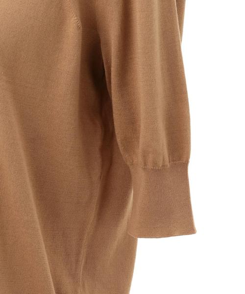 Drawer（ドゥロワー）の「Drawer 18ゲージ タートルネックニット