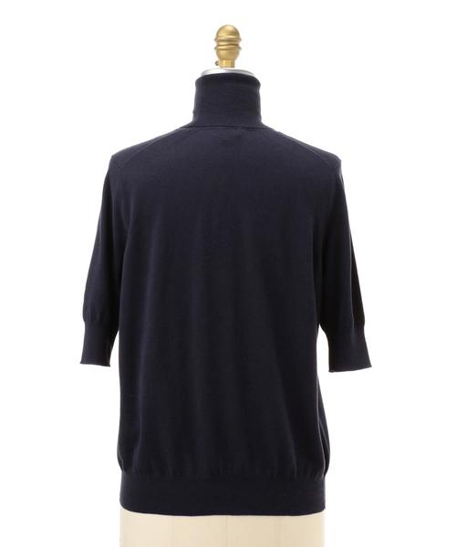 Drawer（ドゥロワー）の「Drawer 18ゲージ タートルネックニット