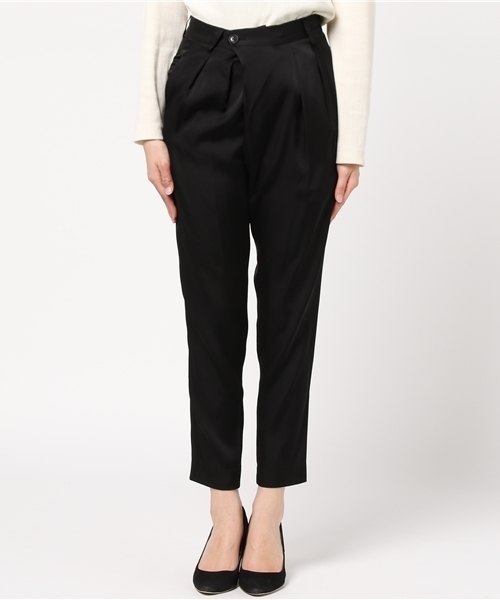 HYSTERIC GLAMOUR(ヒステリックグラマー)の「タック九分丈PT(その他パンツ・レディース・ブラック/ネイビー・SMALL/MEDIUM)」の3枚目の写真