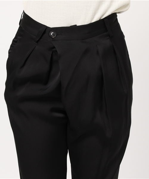 HYSTERIC GLAMOUR(ヒステリックグラマー)の「タック九分丈PT(その他パンツ・レディース・ブラック/ネイビー・SMALL/MEDIUM)」の5枚目の写真