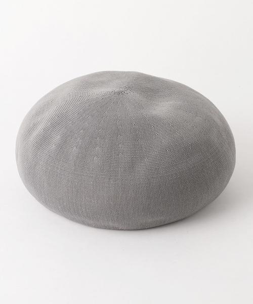 RACAL(ラカル)の「【別注】 <Racal> BERET/ベレー帽 ◆(ハンチング/ベレー帽・メンズ・ワインレッド/ネイビー/ブラック/グレー・FREE)」の3枚目の写真