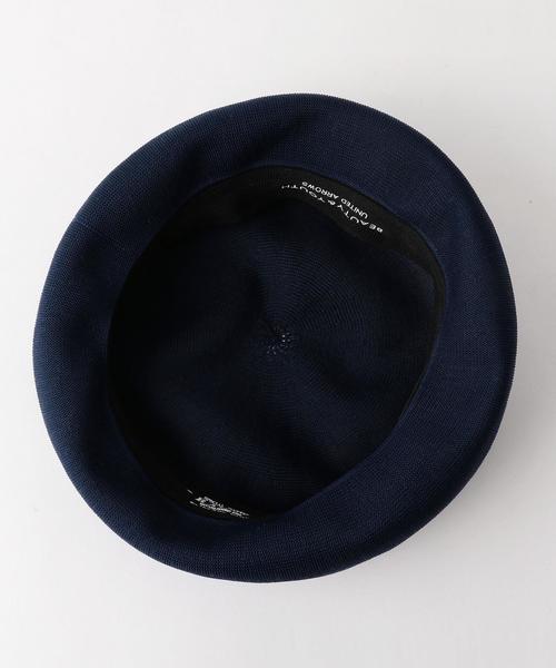 RACAL(ラカル)の「【別注】 <Racal> BERET/ベレー帽 ◆(ハンチング/ベレー帽・メンズ・ワインレッド/ネイビー/ブラック/グレー・FREE)」の8枚目の写真