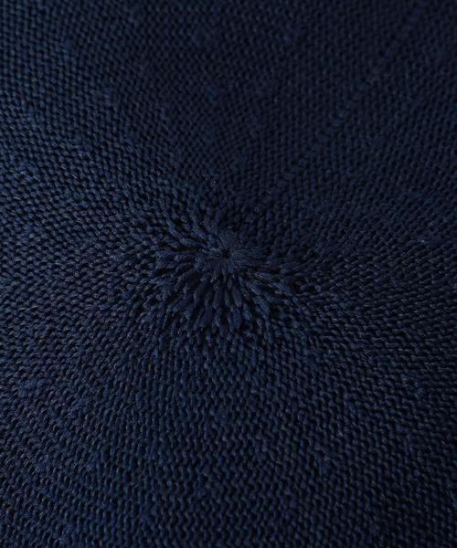 RACAL(ラカル)の「【別注】 <Racal> BERET/ベレー帽 ◆(ハンチング/ベレー帽・メンズ・ワインレッド/ネイビー/ブラック/グレー・FREE)」の9枚目の写真