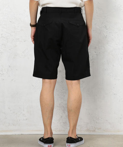 green label relaxing（グリーンレーベルリラクシング）の「OS T/C PPLN BELTED ショートパンツ ◆（その他パンツ・メンズ・ブラック/グレー/ベージュ・LARGE/SMALL/MEDIUM）」の5枚目の写真