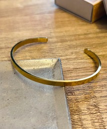 BEATJIVE（ビートジャイブ）の「ブレスレットシンプルデザインシルバーカラーステンバングル メンズ レディース（バングル/リストバンド）」