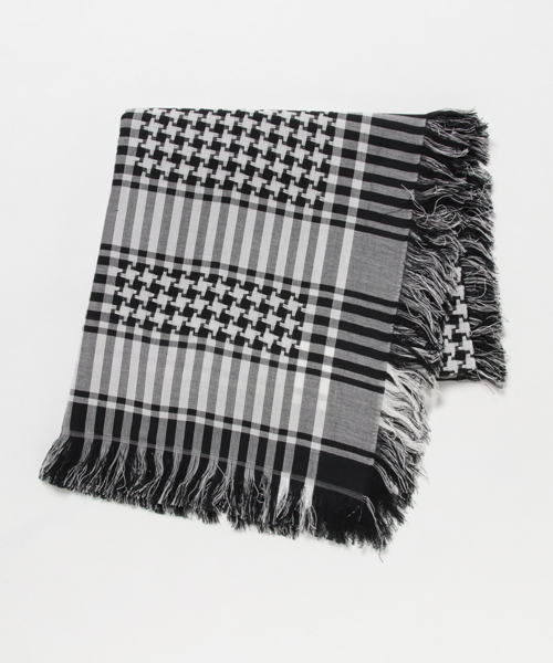 WEGO（ウィゴー）の「WEGO/リバーシブルアフガンストール（ストール/ショール・メンズ・ホワイト/パープル/レッド・FREE）」の11枚目の写真