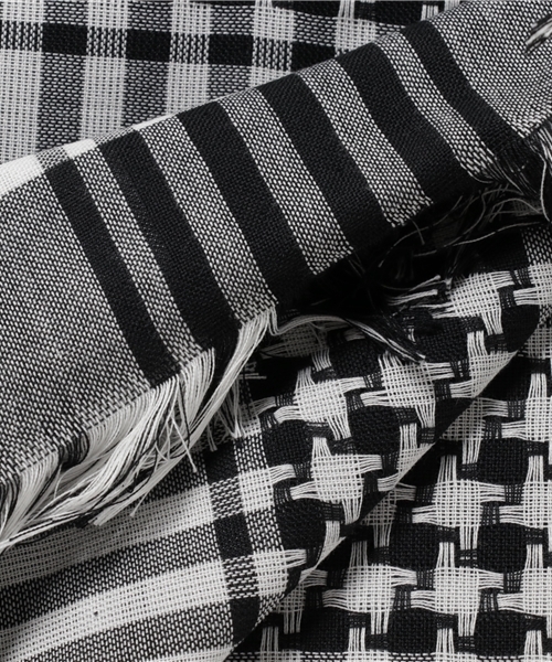 WEGO（ウィゴー）の「WEGO/リバーシブルアフガンストール（ストール/ショール・メンズ・ホワイト/パープル/レッド・FREE）」の10枚目の写真