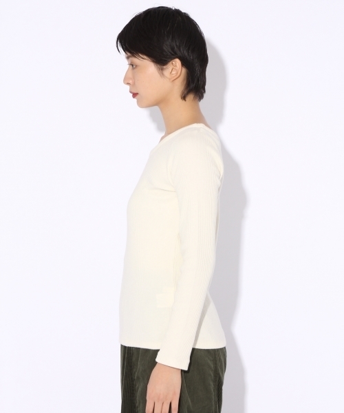 niko and...（ニコアンド）の「ウネウネリブ2WAY長袖プルオーバー【niko and ...】（ニット/セーター・レディース・ブラック/グリーン/アイボリー/ベビーピンク・MEDIUM/LARGE）」の21枚目の写真