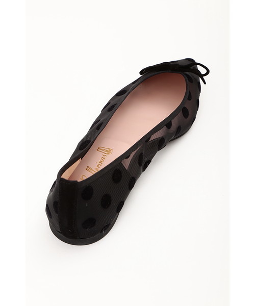 JILL STUART（ジルスチュアート）の「【Pretty Ballerinas × JILLSTUART】DOTSバレエシューズ（バレエシューズ・レディース・ブラック系その他・36/37/38）」の4枚目の写真
