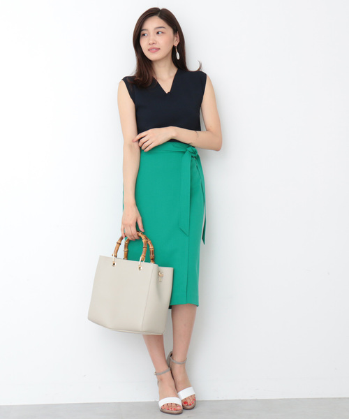 N.(N. Natural Beauty Basic)(エヌエヌナチュラルビューティーベーシック)の「◆ヒールカップサンダル(サンダル・レディース・ホワイト/ネイビー/シルバー/ゴールド・LARGE/MEDIUM/SMALL)」の8枚目の写真