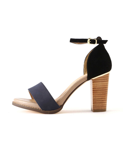 N.(N. Natural Beauty Basic)(エヌエヌナチュラルビューティーベーシック)の「◆ヒールカップサンダル(サンダル・レディース・ホワイト/ネイビー/シルバー/ゴールド・LARGE/MEDIUM/SMALL)」の14枚目の写真