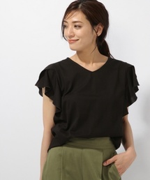 laboratory work | シルケット袖フレアプルオーバー(Tシャツ/カットソー)