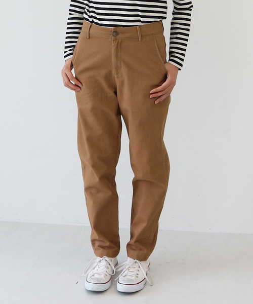 AMERICAN HOLIC（アメリカンホリック）の「チノテーパード（その他パンツ・レディース・ベージュ/カーキ・SMALL/MEDIUM/LARGE）」の3枚目の写真