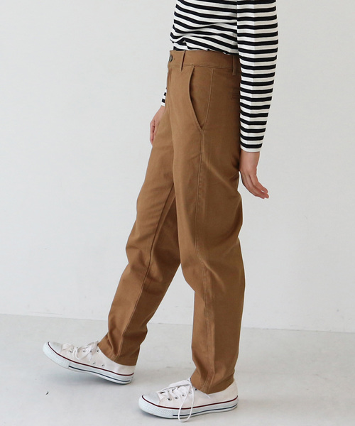 AMERICAN HOLIC（アメリカンホリック）の「チノテーパード（その他パンツ・レディース・ベージュ/カーキ・SMALL/MEDIUM/LARGE）」の4枚目の写真