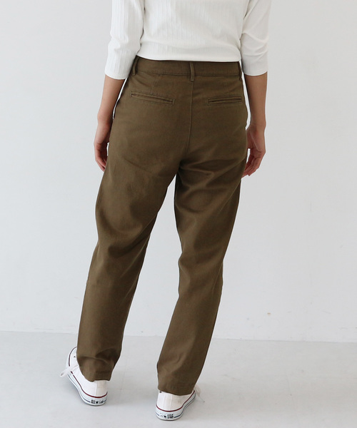 AMERICAN HOLIC（アメリカンホリック）の「チノテーパード（その他パンツ・レディース・ベージュ/カーキ・SMALL/MEDIUM/LARGE）」の8枚目の写真