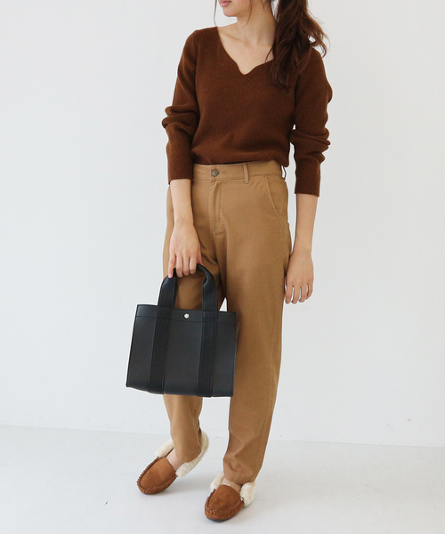 AMERICAN HOLIC（アメリカンホリック）の「チノテーパード（その他パンツ・レディース・ベージュ/カーキ・SMALL/MEDIUM/LARGE）」の11枚目の写真