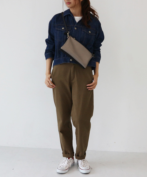 AMERICAN HOLIC（アメリカンホリック）の「チノテーパード（その他パンツ・レディース・ベージュ/カーキ・SMALL/MEDIUM/LARGE）」の13枚目の写真