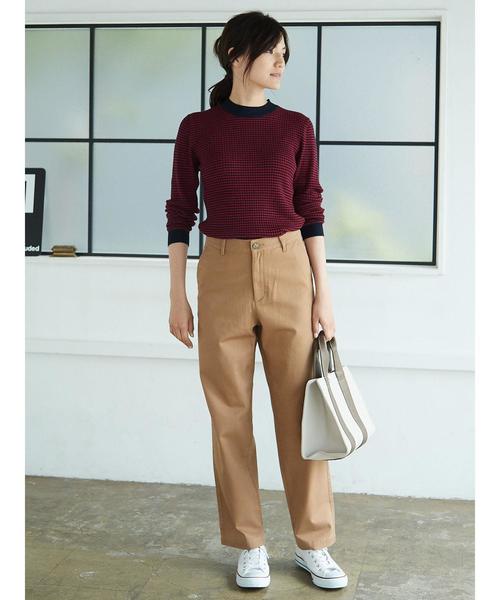 AMERICAN HOLIC（アメリカンホリック）の「チノテーパード（その他パンツ・レディース・ベージュ/カーキ・SMALL/MEDIUM/LARGE）」の20枚目の写真