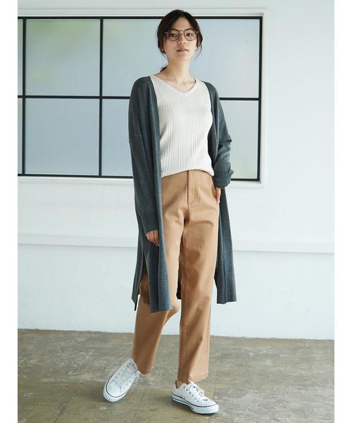 AMERICAN HOLIC（アメリカンホリック）の「チノテーパード（その他パンツ・レディース・ベージュ/カーキ・SMALL/MEDIUM/LARGE）」の19枚目の写真