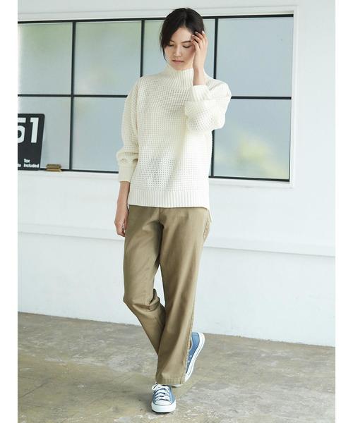 AMERICAN HOLIC（アメリカンホリック）の「チノテーパード（その他パンツ・レディース・ベージュ/カーキ・SMALL/MEDIUM/LARGE）」の18枚目の写真