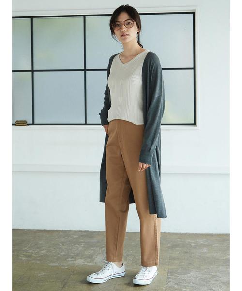 AMERICAN HOLIC（アメリカンホリック）の「チノテーパード（その他パンツ・レディース・ベージュ/カーキ・SMALL/MEDIUM/LARGE）」の17枚目の写真