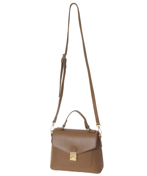 Edit Sheen(エディットシーン)の「スクエアフラップバッグ(ショルダーバッグ・レディース・ブラック/モカ/ネイビー・FREE)」の9枚目の写真