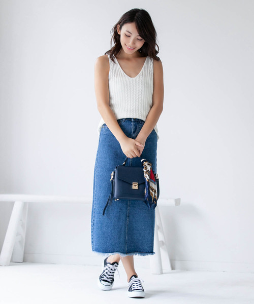 Edit Sheen(エディットシーン)の「スクエアフラップバッグ(ショルダーバッグ・レディース・ブラック/モカ/ネイビー・FREE)」の17枚目の写真