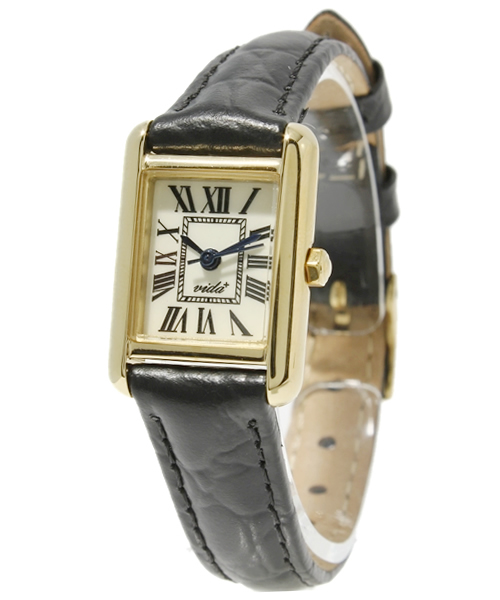 NANO universe(ナノユニバース)の「VIDA+/squar watch (Roman Numeral)(アナログ腕時計・レディース・ブラック/ブラウン/ブルー/レッド・FREE)」の10枚目の写真