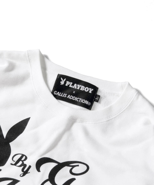 PLAYBOY（プレイボーイ）の「PLAYBOYコラボ ロゴスウェット
