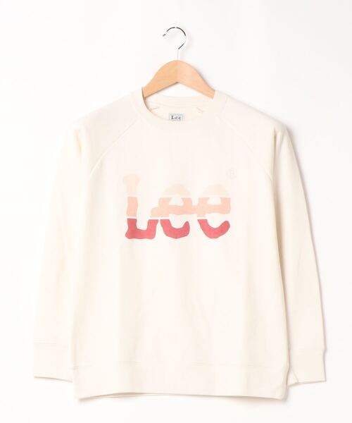 Lee(リー)の「【Lee】ロゴスウェットプルオーバー(スウェット・レディース・ブラック/パープル/グレー/オフホワイト/ピンク/ネイビー/その他1・M/L)」の7枚目の写真