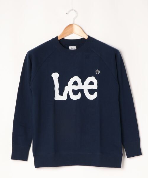 Lee(リー)の「【Lee】ロゴスウェットプルオーバー(スウェット・レディース・ブラック/パープル/グレー/オフホワイト/ピンク/ネイビー/その他1・M/L)」の5枚目の写真