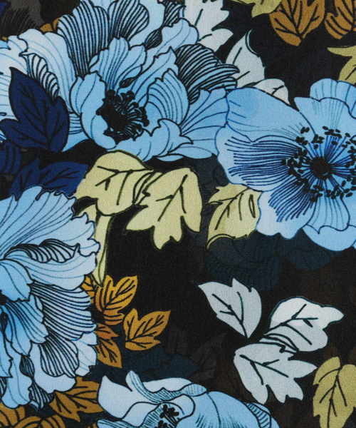 NARACAMICIE（ナラカミーチェ）の「フラワー＆ストライプボウタイ長袖ブラウス（シャツ/ブラウス・レディース・レッド/ブルー・SMALL/MEDIUM/LARGE）」の11枚目の写真