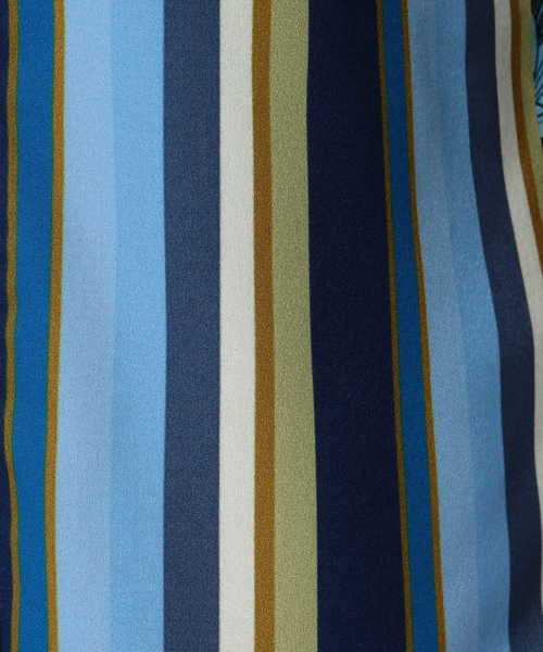 NARACAMICIE（ナラカミーチェ）の「フラワー＆ストライプボウタイ長袖ブラウス（シャツ/ブラウス・レディース・レッド/ブルー・SMALL/MEDIUM/LARGE）」の9枚目の写真