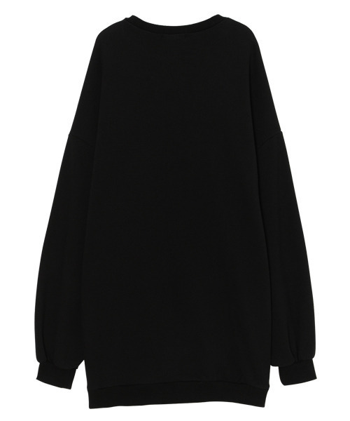 Candy Stripper（キャンディストリッパー）の「LAZY BEAR SWEAT ワンピース（ワンピース・レディース・ブラック/チャコールグレー・2）」の9枚目の写真