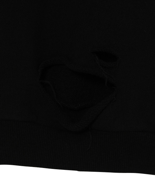 Candy Stripper（キャンディストリッパー）の「LAZY BEAR SWEAT ワンピース（ワンピース・レディース・ブラック/チャコールグレー・2）」の6枚目の写真