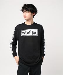 チャイハネ | 【チャイハネ】エスニックロゴスポーティTシャツ（ユニセックス）(Tシャツ/カットソー)