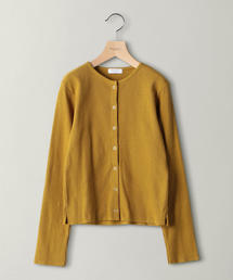 ♪送料無料★B&Y UNITED ARROWS★スナップ カーディガン★灰★L♪ ダブルフェイス スナップカーディガン ＜A DAY IN THE LIFE