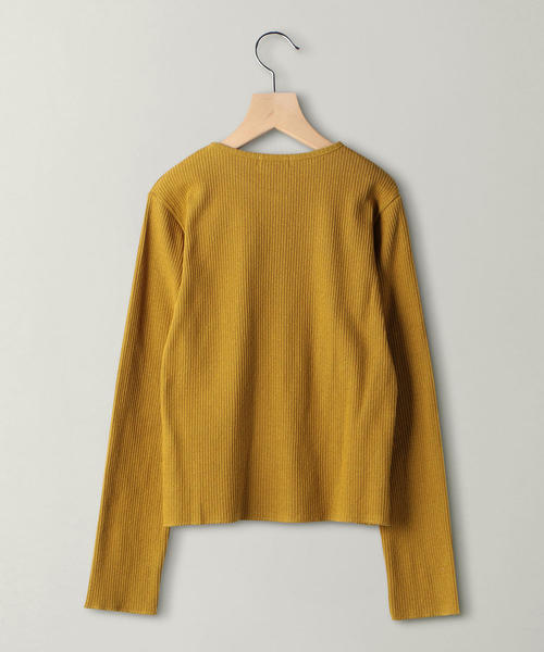 ♪送料無料★B&Y UNITED ARROWS★スナップ カーディガン★灰★L♪ ダブルフェイス スナップカーディガン ＜A DAY IN THE LIFE