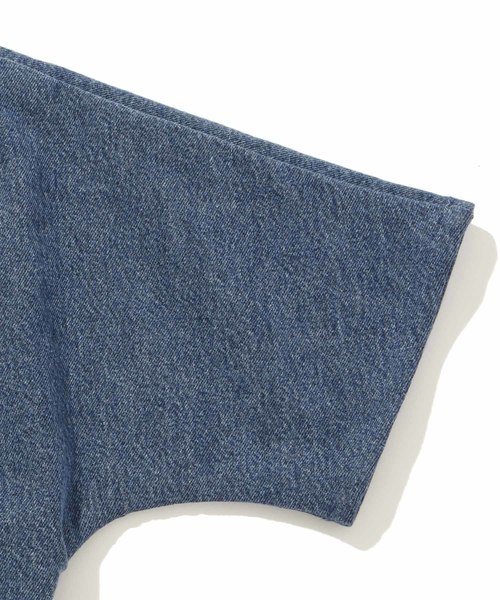 Levi's Made & Crafted（リーバイスメイドアンドクラフテッド）の「LEVI'S(R) MADE & CRAFTED(R) LA PLAYA TOP INDIE INK（カーディガン/ボレロ・レディース・ブルー・S/XS）」の4枚目の写真