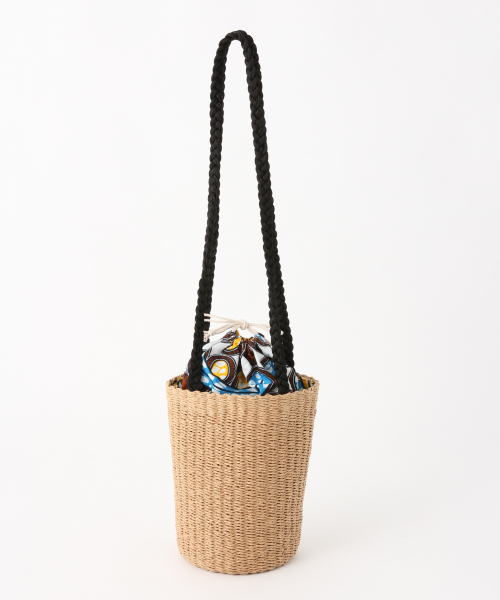 GLOBAL WORK（グローバルワーク）の「ペーパーバケツバッグ/822577（ショルダーバッグ・レディース・ホワイト系その他/ベージュ/ナチュラル・ONE SIZE）」の13枚目の写真