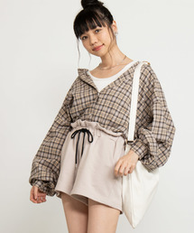 WEGO | WEGO/ウエストフリルスウェットショートパンツ(スウェットパンツ)