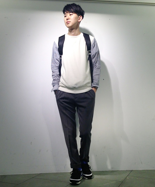 WHO'S WHO gallery（フーズフーギャラリー）の「【WEB限定価格】袖切替スウェット（スウェット・メンズ・ホワイト/その他19/その他18・MEDIUM/SMALL）」の10枚目の写真