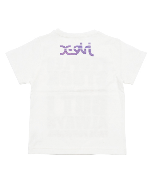 X-girl Stages(エックスガールステージス)の「S/S TEE FACE(12M~3T)(Tシャツ/カットソー・キッズ・ホワイト/ブラック/ピンク・2T/3T/12M)」の11枚目の写真