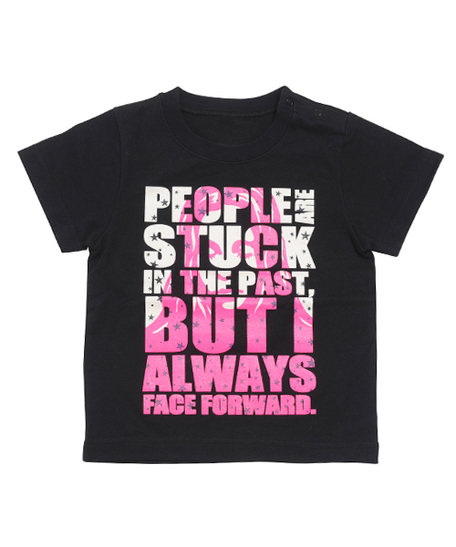 X-girl Stages(エックスガールステージス)の「S/S TEE FACE(12M~3T)(Tシャツ/カットソー・キッズ・ホワイト/ブラック/ピンク・2T/3T/12M)」の6枚目の写真