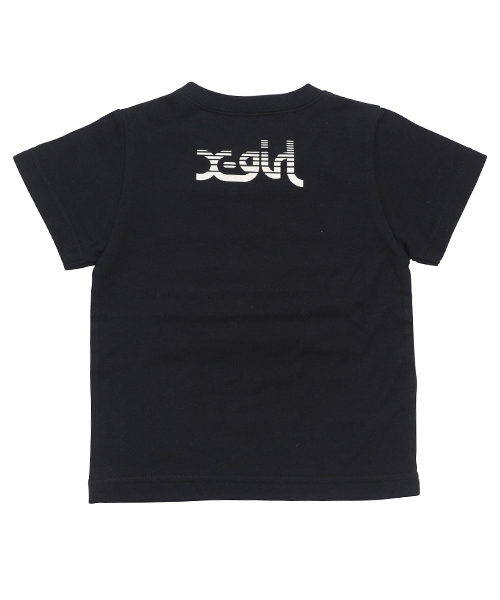 X-girl Stages(エックスガールステージス)の「S/S TEE FACE(12M~3T)(Tシャツ/カットソー・キッズ・ホワイト/ブラック/ピンク・2T/3T/12M)」の7枚目の写真