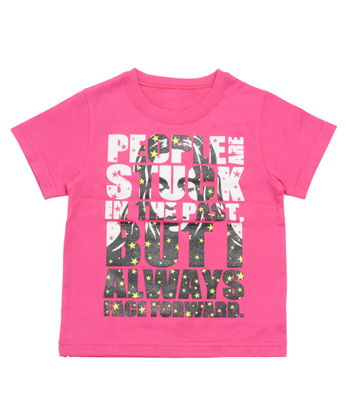 X-girl Stages(エックスガールステージス)の「S/S TEE FACE(12M~3T)(Tシャツ/カットソー・キッズ・ホワイト/ブラック/ピンク・2T/3T/12M)」の8枚目の写真