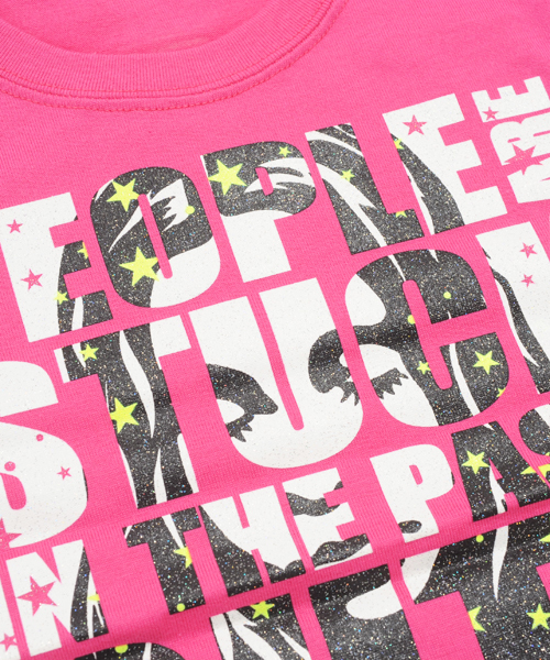 X-girl Stages(エックスガールステージス)の「S/S TEE FACE(12M~3T)(Tシャツ/カットソー・キッズ・ホワイト/ブラック/ピンク・2T/3T/12M)」の9枚目の写真