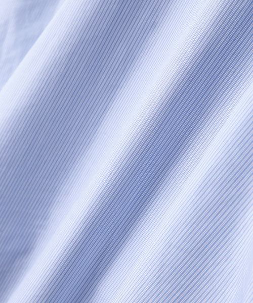 MARGARET HOWELL（マーガレットハウエル）の「NARROW STRIPE（シャツ/ブラウス・メンズ・ブルー・SMALL/MEDIUM/LARGE）」の2枚目の写真
